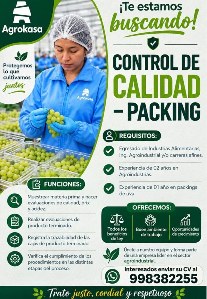 Control de Calidad - Packing - Imagen 1