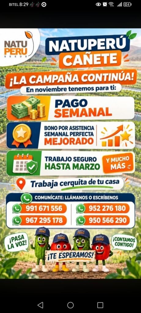 Campaña en Natu Perú - Imagen 2