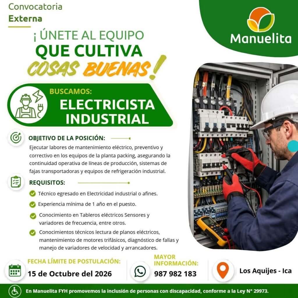 Nueva oportunidad laboral en Manuelita - Imagen 2