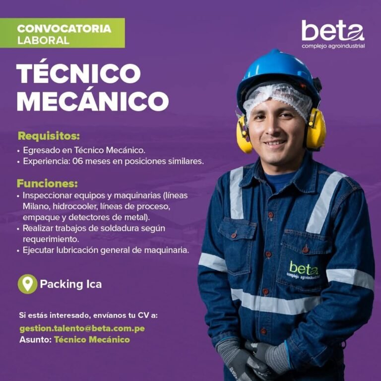 Trabajos para técnicos