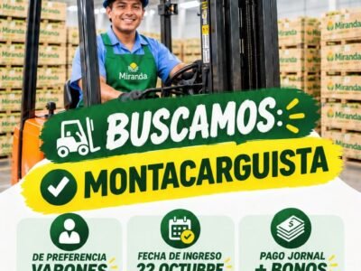 Trabajo en Agricola Miranda