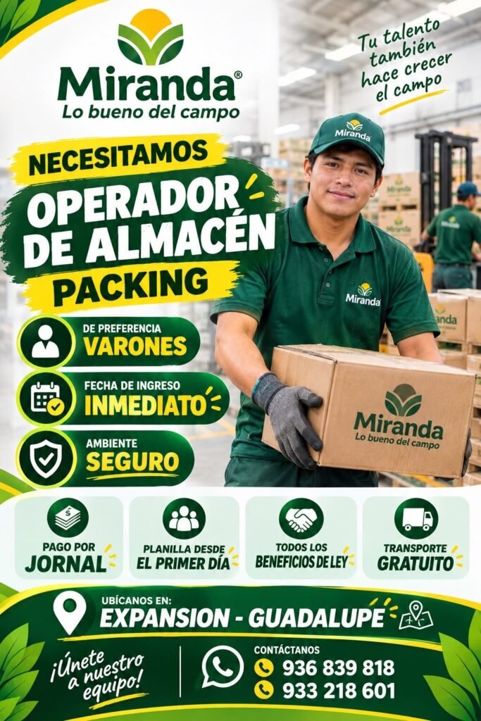 Trabajo en Agricola Miranda - Imagen 3