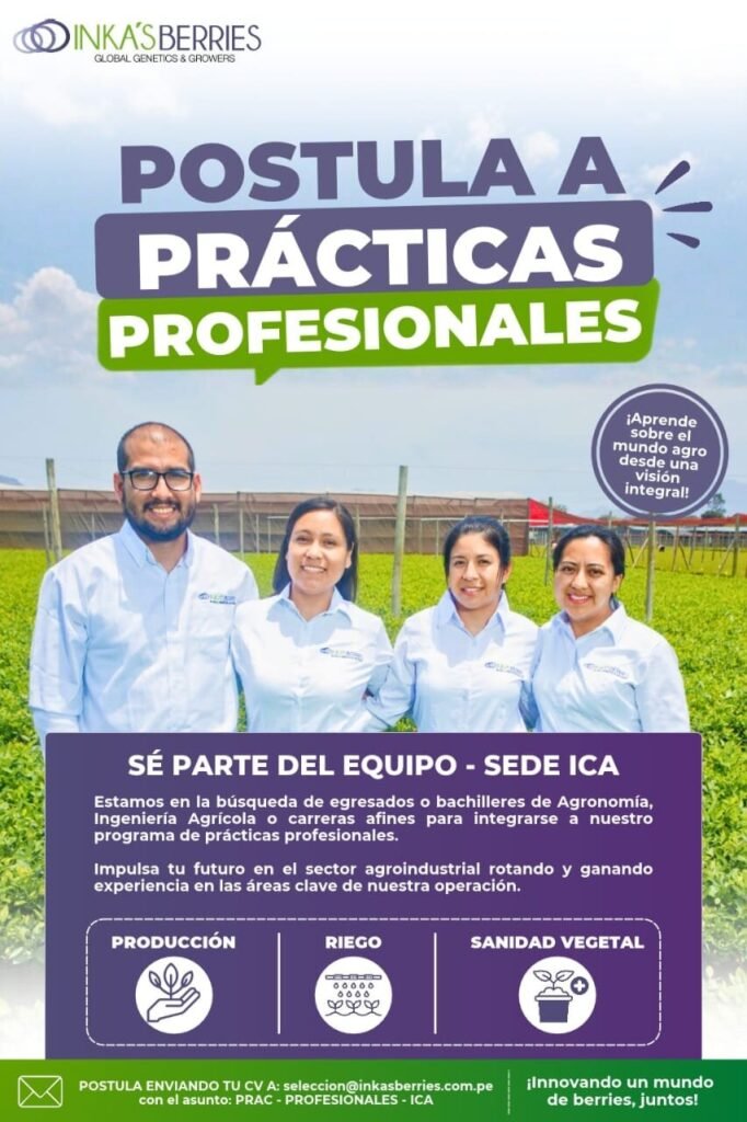 Practicantes de Ingenierias en agronomía - Imagen 1